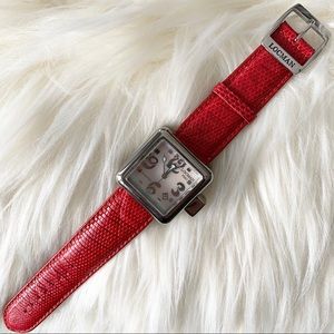 LOCMAN ITALY Vintage Handmade Vera Watch | Red